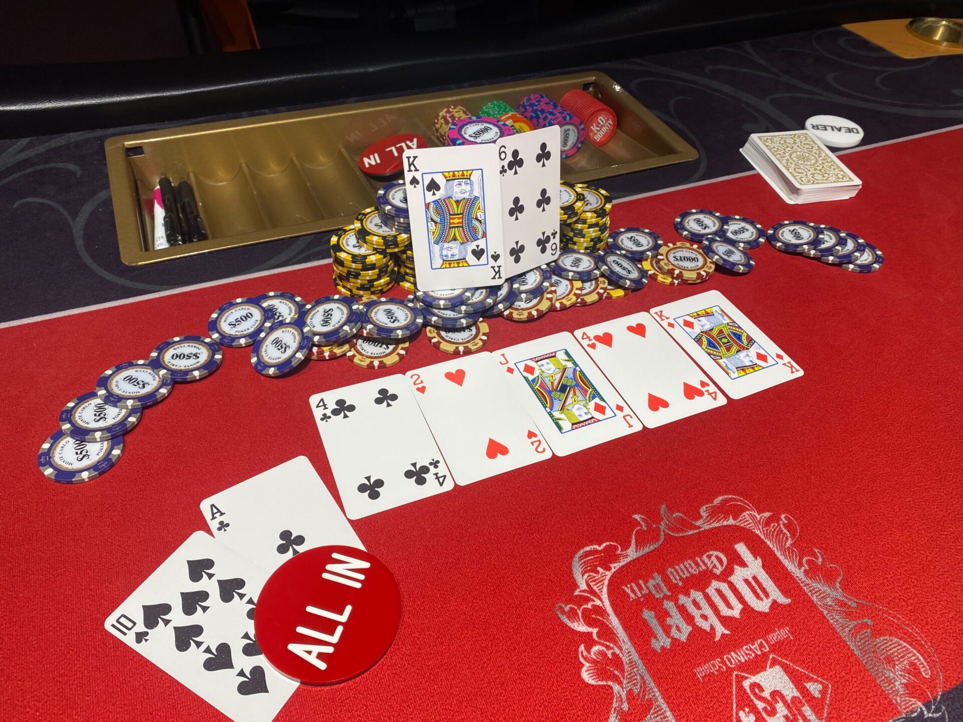 ポーカー セット　wpt テキサスホールデム　トランプ　　poker カジノ