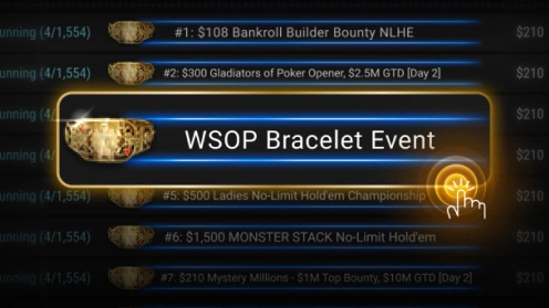 ポーカー世界大会　WSOP　GGポーカー