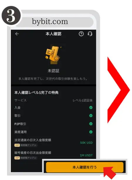 仮想通貨　登録手順