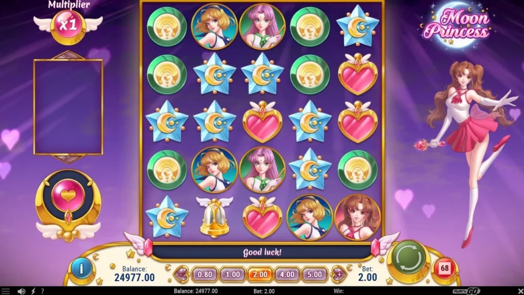オンラインパチンコ ムーン・プリンセス