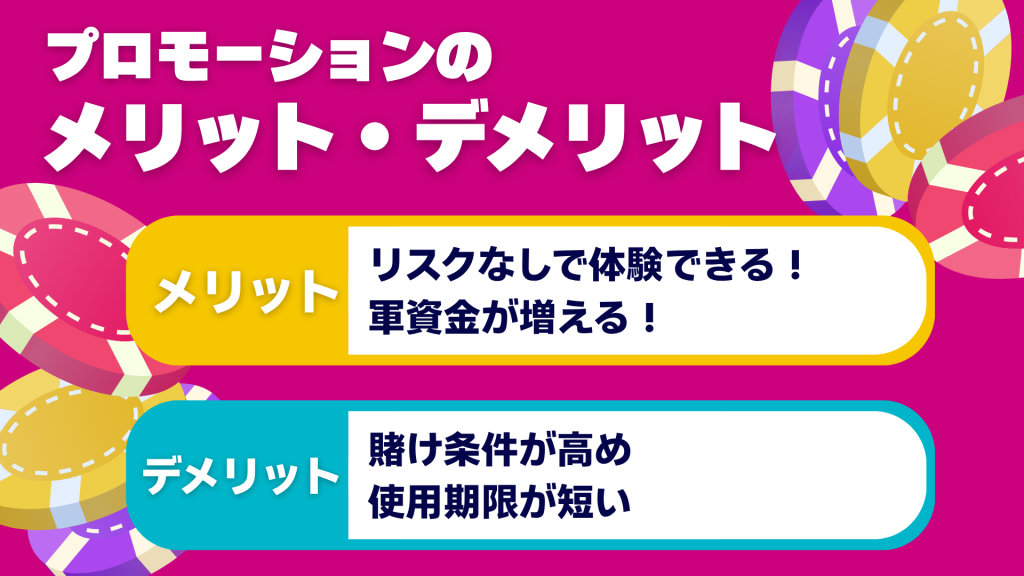 オンラインカジノプロモーション 口コミ