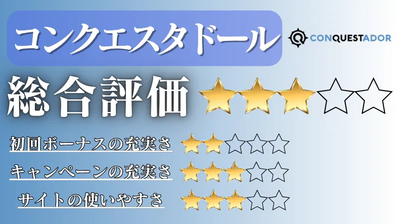 オンラインカジノ おすすめ コンクエスタドール