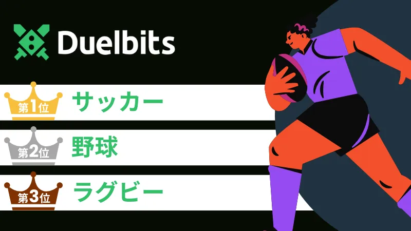 スポーツ賭け　デュエルビッツ　オンラインカジノ